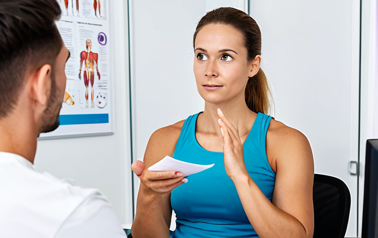 Empathetic Coaching Session**
Prompt: A caring and professional weight loss coach in a brightly lit office, listening attentively to a female client who is fully clothed in comfortable sportswear. The coach is taking notes, showing genuine concern. Background includes motivational posters and healthy lifestyle visuals. Perfect anatomy, natural pose, correct proportions, well-formed hands, proper finger count, fully clothed, appropriate content, safe for work, professional, family-friendly, modest clothing. Focus on a supportive and understanding atmosphere.
**
