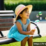 다이어트 프로그램 지도사 이직 시 필수 스킬 - **Prompt:** "A sunny day at a Parisian park. A young girl, around 6 years old, is wearing a colorful...