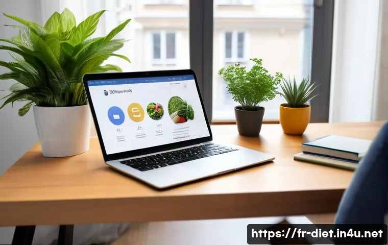 다이어트 지도사 자격증 취득 후 경력 시작하기 - A modern urban nutrition coach’s workspace scene showing a professional French coach in smart casual...